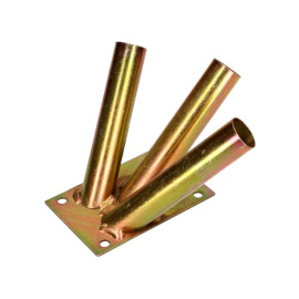 suport steag - orificiu 22mm / triplu