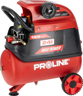 compresor aer cu ulei - 1500w / 8bar / 169l/min / 24l