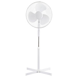 ventilator picior 3 viteze platinet - alb