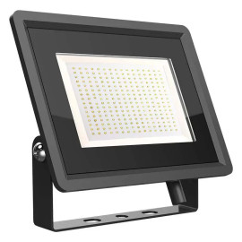 reflector led smd 200w 6400k ip65 - negru