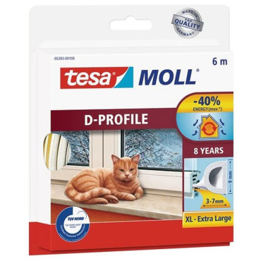 Profil etansare tip-d (3-7mm) - 9mm/6m / maro