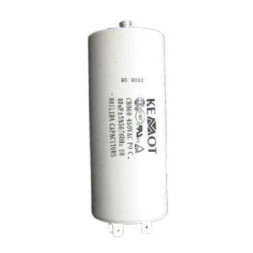 Condensator motor cu surub conector -  40uf / 450v