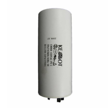 Condensator motor cu surub conector -  50uf / 450v