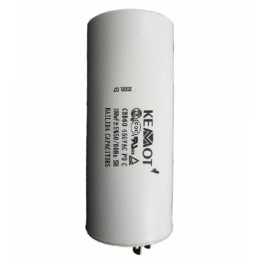 Condensator motor cu surub conector - 100uf / 450v