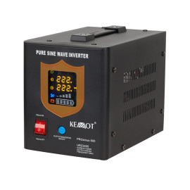 ups cu sinus pur - 12v / 500w / negru