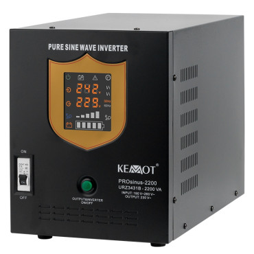 Ups cu sinus pur - 12v / 1600w / negru