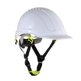 casca de protectie industriala stabilizata / verde
