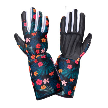 Manusa piele ovina cu model inchis si manseta lunga - 8