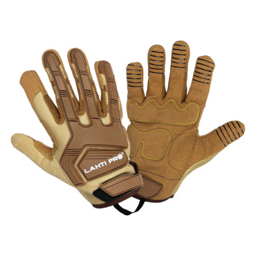 Manusa piele sintetica cu protectie la impact - 8