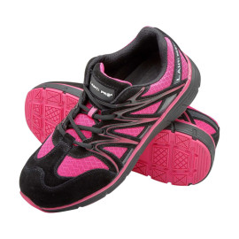 pantof piele-intoarsa-tesut cu cauciuc (o1src) - 42