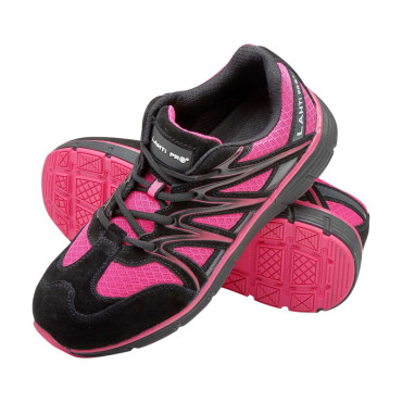 Pantof piele-intoarsa-tesut cu cauciuc (o1src) - 42