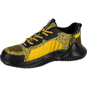 Pantof tesut cu reflectorizant (sbfo) / galben - 47