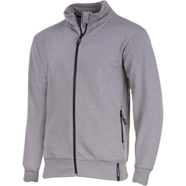 Jacheta hanorac cu fermoar / gri - s