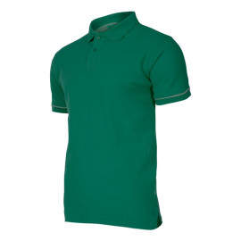tricou bumbac polo / verde - m