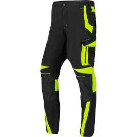 pantalon lucru cu insertii contrastante vizibile - s