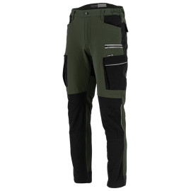 pantalon lucru slim-fit-flexibil / kaki - s