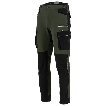 Pantalon lucru slim-fit-flexibil / kaki - s