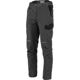 pantalon lucru slim-fit / negru - s