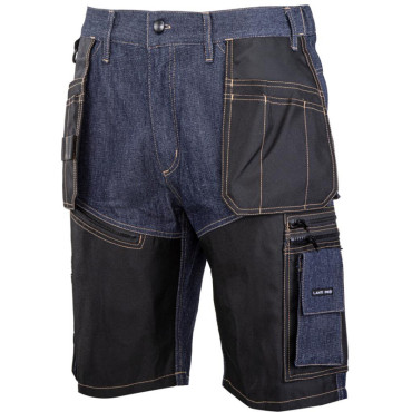 Pantalon lucru tip-blugi scurt cu intaritura - s