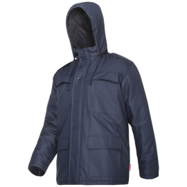 jacheta captusita usoara cu gluga / bleumarin - s