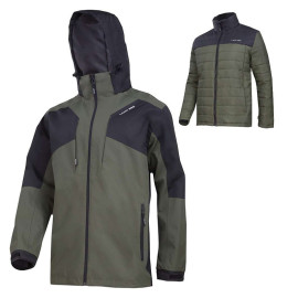 jacheta multifunctionala detasabila / kaki - s