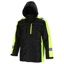 jacheta captusita cu gluga si reflectorizant - 3xl