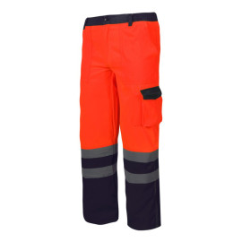 pantalon reflectorizant / portocaliu - s