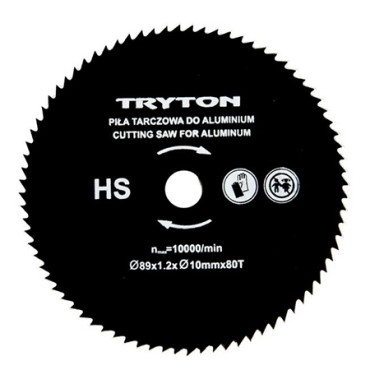 Accesoriu tpw600k - disc metal 89mm, 3p.