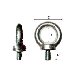 inel cu surub incorporat m20 / 40mm/72mm