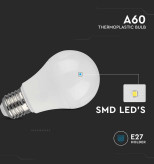 Bec led-a60 - e27 / 10.5w / 3000k (alb-cald)