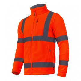 jacheta reflectorizanta polar / portocaliu - xl
