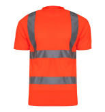 Tricou reflectorizant / portocaliu - xl