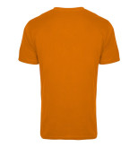 Tricou bumbac / portocaliu - l