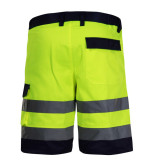 Pantalon reflectorizant scurt / verde - 3xl