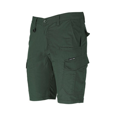 Pantalon slim-fit scurt / verde - s