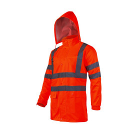 jacheta reflectorizanta impermeabila / portocaliu - 2xl