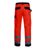 Pantalon reflectorizant premium / portocaliu - xl