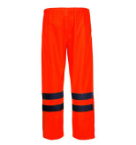 Pantalon reflectorizant impermeabil / portocaliu - l