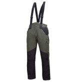 Pantalon multifunctional cu bretele / kaki - 2xl